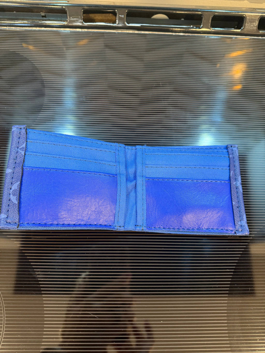 Blue LV inspired Men’s Wallet