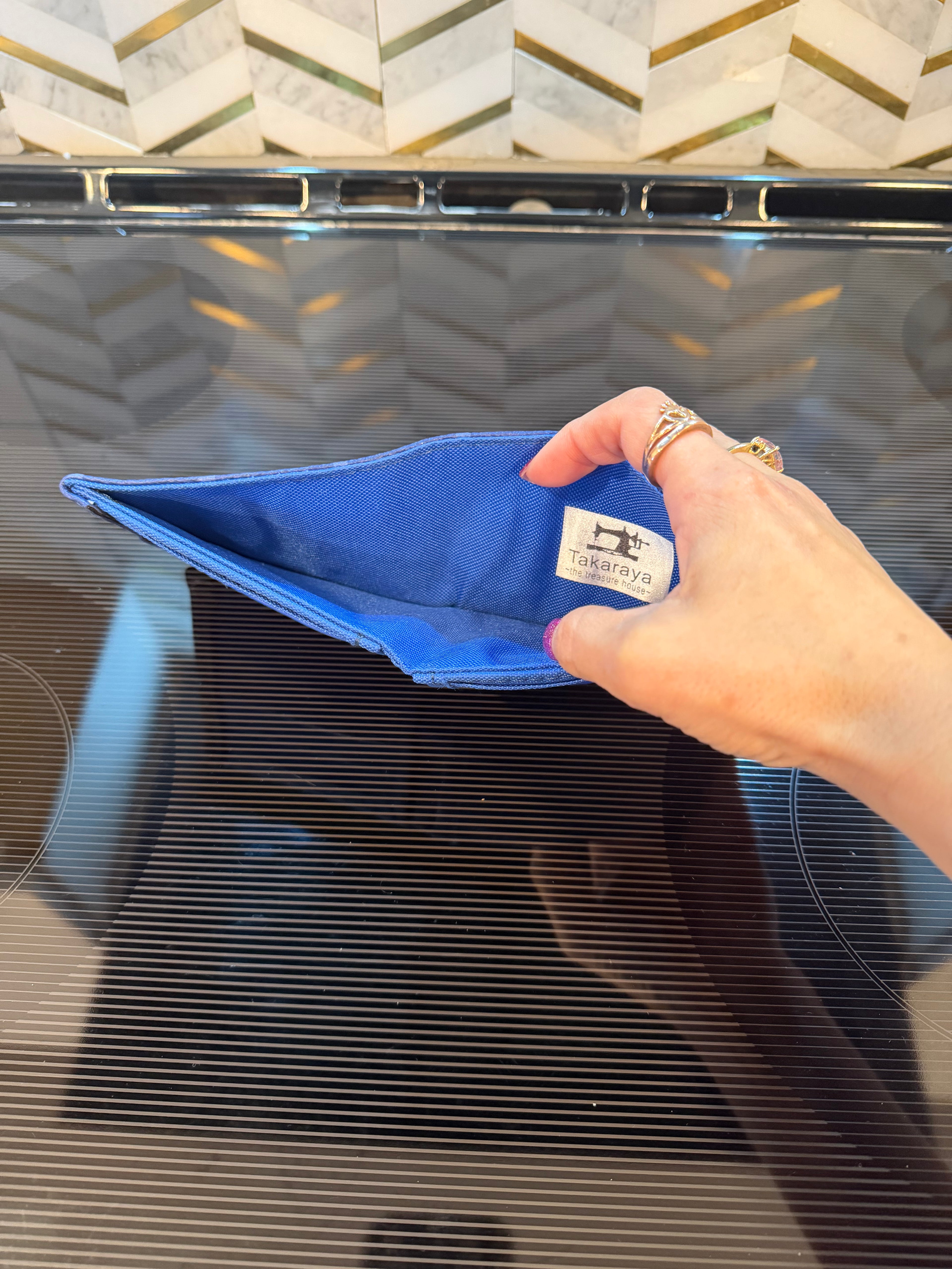 Blue LV inspired Men’s Wallet